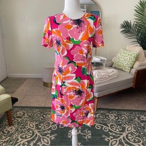 Trina Turk Scuba Floral Dress